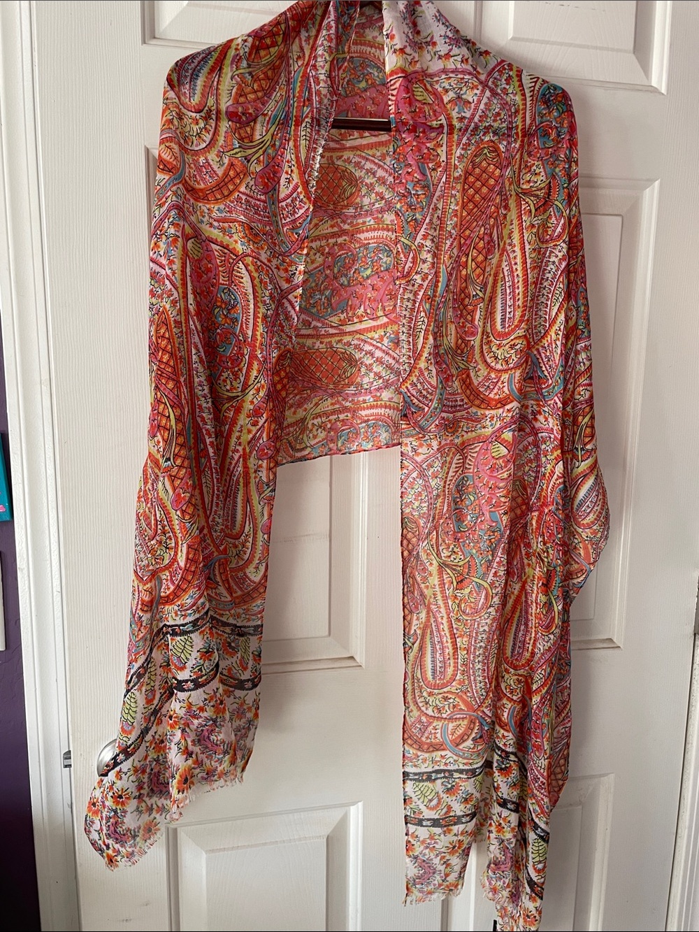 ECHO SILK LONNIE SCARF
